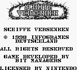 Schiffe Versenken (Germany) (En,Fr,De,Es) Title Screen